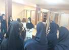 بازدید دانش‌آموزان دبیرستان دخترانه امتیاز ناحیه دو، از دانشکده پرستاری و مامایی حضرت فاطمه(س)