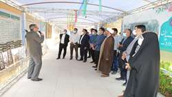 بازدید کارکنان دانشگاه علوم پزشکی شیراز از موزه آثار دفاع مقدس