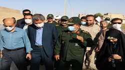 بازدید استاندار فارس و معاون بهداشت دانشگاه علوم پزشکی شیراز از خانه بهداشت روستایی گردخون