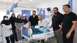 روایتی از امید در بیمارستان آنکولوژی امیر؛ همزمانی جشن سالروز تولد با پایان دوره شیمی‌درمانی نوجوان ۱۹ ساله