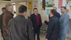 بازدید مدیر توسعه شبکه و ارتقای سلامت معاونت بهداشت دانشگاه علوم پزشکی شیراز از پروژه‌های بهداشتی شهرستان استهبان