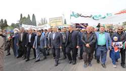 حضور پرشور دانشگاهیان علوم پزشکی شیراز در راهپیمایی روز جهانی قدس 