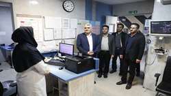 بازدید معاون درمان دانشگاه علوم پزشکی شیراز از یکی از بیمارستان ‌های شیراز/ 28 اسفند 1404