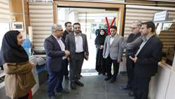 بازدید نوروزی مشاور عالی رئیس دانشگاه علوم پزشکی شیراز از دو واحد خدمت رسان در دانشگاه 