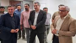 بازدید معاون توسعه مدیریت و منابع دانشگاه علوم پزشکی شیراز از مراحل نهایی بازسازی و بهسازی بیمارستان حضرت زینب(س)