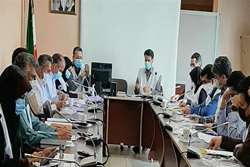 برگزاری نخستین مانور دورمیزی حریق و تخلیه اضطراری ساختمان مرکزی دانشگاه علوم پزشکی شیراز