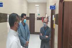 بازدید معاون بهداشت دانشگاه علوم پزشکی شیراز از مرکز خدمات جامع سلامت فاطمه الزهرا(س) در شهرستان داراب
