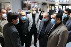 بازدید نمایندگان مردم فارس در مجلس شورای اسلامی از بیمارستان نمازی
