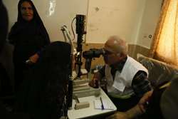 ارائه خدمات تخصصی و فوق تخصصی سلامت به 4500 نفر از مردم دژکرد در بیمارستان صحرایی امام علی(ع)