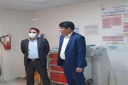 بازدید سر زده معاون درمان دانشگاه علوم پزشکی شیراز از بیمارستان امام حسین(ع) سپیدان