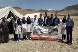برگزاری اردوی جهادی سلامت محور در مناطق عشایر نشین شهرستان اقلید