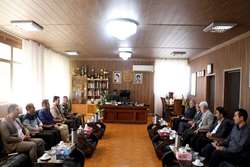 دیدار سرپرست دانشگاه علوم پزشکی شیراز با فرمانده ارشد نظامی آجا در استان ‌های فارس و کهگیلویه وبویراحمد