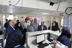 بازدید میدانی مشاور عالی رییس دانشگاه علوم پزشکی شیراز از بیمارستان نمازی