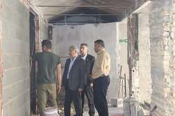 بازدید رییس دانشگاه علوم پزشکی شیراز از پروژه بهسازی اتاق عمل بیمارستان خلیلی