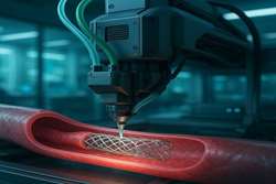 پیشرفت ‌های شگفت‌ انگیز در ساخت استنت‌های درون بدنی با پرینت سه ‌بعدی و مهندسی بافت