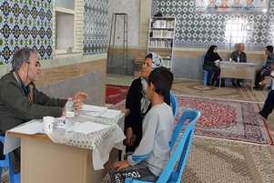 برگزاری درمانگاه تخصصی جهادی شهید آیت الله رئیسی در روستای بیدزرد به نیابت از شهدای خدمت