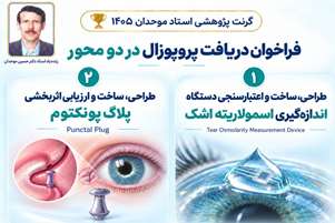 انتشار فراخوان گرنت پژوهشی استاد موحدان ۱۴۰۵ با حمایت از دو طرح فناورانه در حوزه چشم‌پزشکی