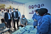 آغاز به کار غرفه دستاوردهای مجموعه سلامت فارس در نمایشگاه هفته دولت 1401
