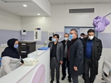 بازدید معاون توسعه مدیریت و منابع دانشگاه علوم پزشکی شیراز از بیمارستان شهید دکتر فقیهی