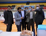 بازدید رئیس دانشگاه علوم پزشکی شیراز از نقاهتگاه، ایستگاه تب سنجی و مراکز درمان سرپایی کرونا به روایت تصویر