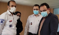 بازدید مشاور عالی معاون درمان دانشگاه از مرکز مدیریت حوادث و فوریت های پزشکی فارس