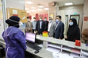 بررسی خدمات 2 بیمارستان بزرگ شیراز در ایام نوروز با حضور اعضای ستاد سلامت نوروزی دانشگاه