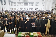 پیکر مطهر شهید «اباذر رخ بخش» تشییع شد