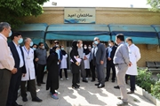 بررسی خدمات بیمارستان اعصاب و روان استاد محرری با حضور رئیس دانشگاه علوم پزشکی شیراز