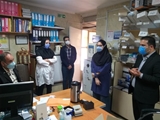 بازدید معاون غذا و دارو دانشگاه علوم پزشکی شیراز از داروخانه بیمارستان حضرت علی اصغر(ع)