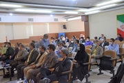 برگزاری آیین تکریم و معارفه روسای پیشین و جدید شبکه بهداشت و درمان بیضا با حضور معاون بهداشت دانشگاه
