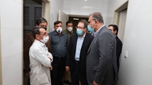 بازدید رئیس دانشگاه علوم پزشکی شیراز از روند توسعه درمانگاه تخصصی و فوق تخصصی پروین دالکی
