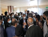 بازدید استاندار فارس از مرکز خدمات جامع سلامت شبانه روزی داریون