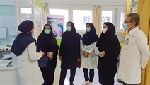 بازدید سرزده مدیر خدمات پرستاری دانشگاه علوم پزشکی شیراز از بیمارستان شهید مطهری مرودشت