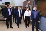 بازدید معاون درمان وزیر بهداشت از خدمات بیمارستان حضرت ولیعصر(عج) لامرد