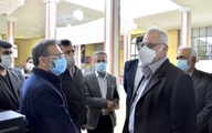 بازدید رییس کمیته بازرسی ستاد ملی کرونا، از سالن واکسیناسیون ثامن الحجج(ع)