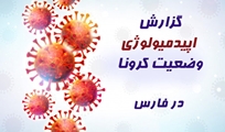 دهمین گزارش اپیدمیولوژی وضعیت کرونا در استان فارس انتشار یافت