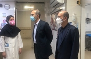 بازدید سرپرست دانشگاه علوم پزشکی شیراز از بیمارستان امیدوار شهرستان اوز