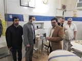 از اجرای طرح تولید و عرضه نان کامل در شیراز بازدید شد