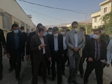 بازدید استاندار فارس از طرح توسعه بیمارستان امام محمد باقر(ع) قیر