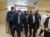 بازدید وزیر علوم، تحقیقات و فناوری از بیمارستان امام علی (ع) کازرون