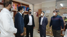 بازدید سرزده معاون غذا و دارو دانشگاه از داروخانه بیمارستان شهید مطهری مرودشت