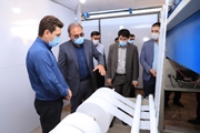 بازدید اعضای هیات رئیسه دانشگاه علوم پزشکی شیراز از کارگاه تولید فیلتر نانو ماسک تنفسی