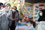 بازدید استاندار فارس از غرفه دستاوردهای بیمارستان نمازی