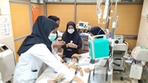نجات جان کودک 9 ماهه با تلاش به موقع تیم پزشکی مرکز آموزشی درمانی حضرت زینب(س)