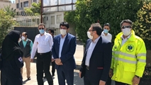 تقدیر معاونان دانشگاه از کارکنان اورژانس 115 فارس