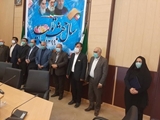 برگزاری آیین تکریم و معارفه رئیس شبکه بهداشت و درمان سروستان با حضور معاون بهداشت دانشگاه