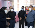 بازدید معاون بهداشت دانشگاه علوم پزشکی و خدمات بهداشتی درمانی شیراز از مرکز بهداشت شهدای والفجر