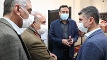 بهره برداری از اتاق استراحت ویژه کارکنان آزمایشگاه کرونا ویروس با حضور معاون بهداشت دانشگاه