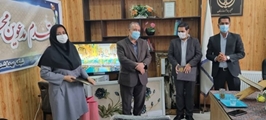 برگزاری آیین تکریم و معارفه روسای پیشین و جدید شبکه بهداشت و درمان زرقان