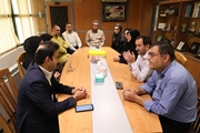 دیدار جمعی از مدیران ارشد معاونت درمان با کارکنان مدیریت روابط عمومی دانشگاه